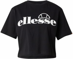 ELLESSE Tričko 'Silo'  čierna / šedobiela