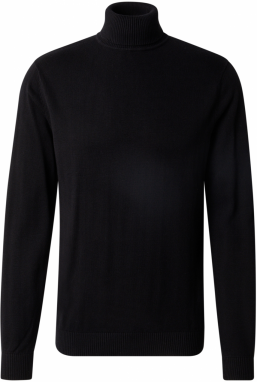 SELECTED HOMME Sveter 'SLHKRIS'  čierna