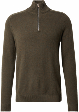 SELECTED HOMME Sveter 'SLHREG'  jedľová