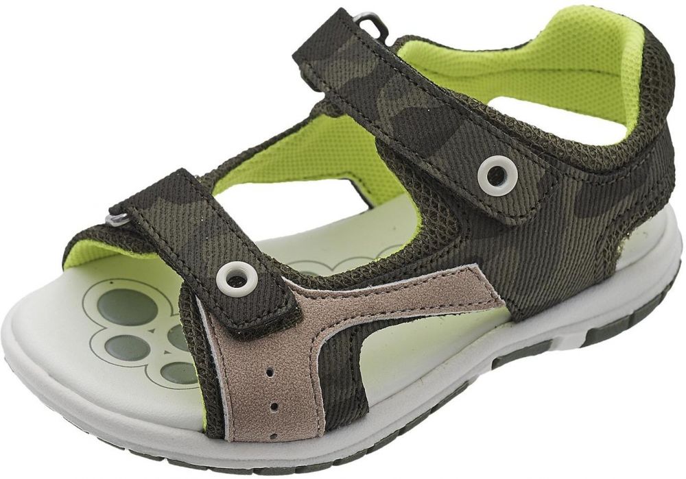 Chicco Otvorená obuv 'Fiume'  zelená / kaki / tmavozelená