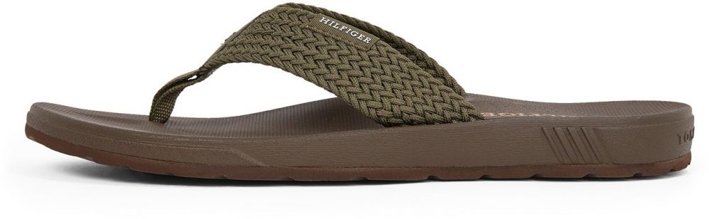 TOMMY HILFIGER Žabky  kaki