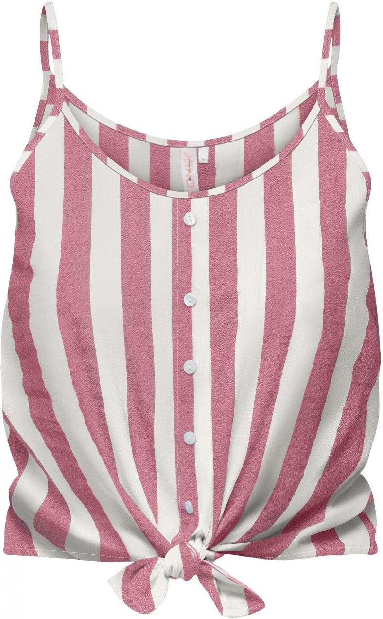 ONLY Top 'ONLLECEY'  svetlofialová / biela