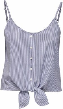 ONLY Top 'ONLLECEY'  tmavomodrá / biela