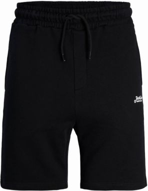 JACK & JONES Nohavice 'JPSTGORDON'  čierna / biela