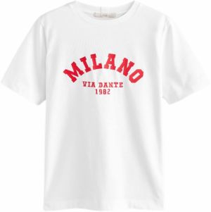 Next Tričko  červená / biela