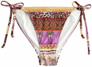 Next Bikinové nohavičky 'Perlendetail'  hnedá / karamelová / ružová