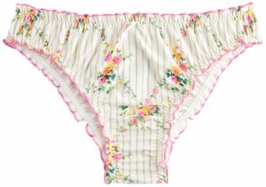 Next Bikinové nohavičky 'Rüschen'  zelená / oranžová / ružová / biela