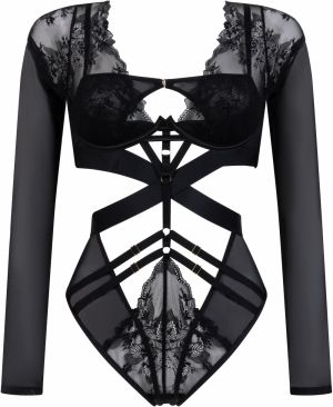 Hunkemöller Body  čierna
