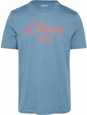 s.Oliver Tričko  svetlomodrá / červená