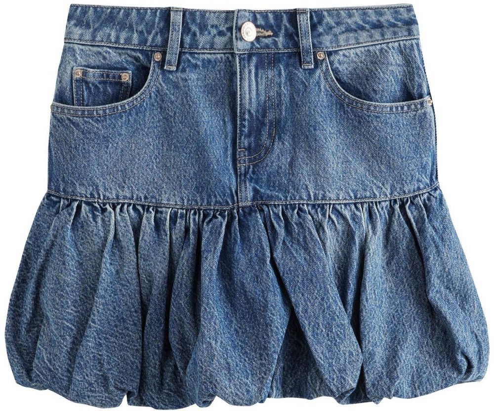 Next Sukňa  modrá denim