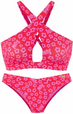 BUFFALO Bikiny  fuksia / malinová