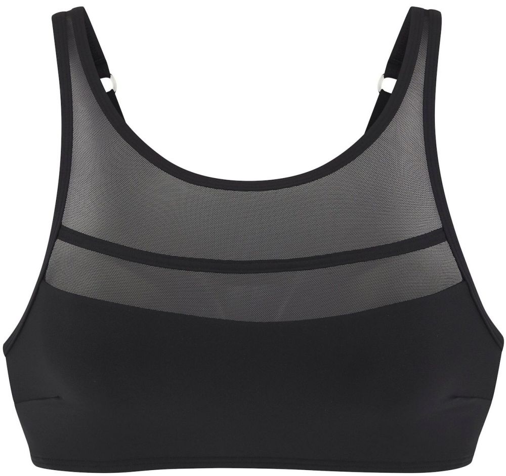LASCANA Bikinový top  čierna