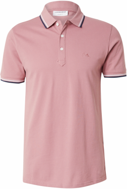 Lindbergh Tričko  námornícka modrá / rosé / biela