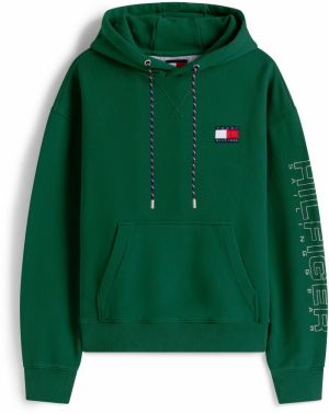 TOMMY HILFIGER Mikina 'GI SAILING'  námornícka modrá / zelená / červená / biela