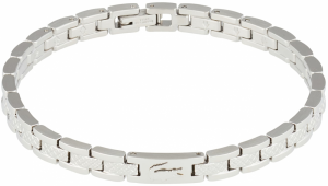 LACOSTE Náramok 'METROPOLE'  strieborná