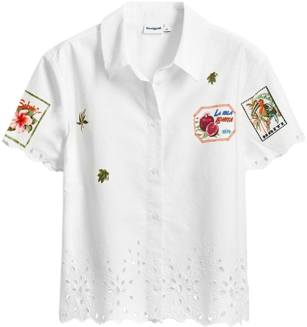 Desigual Blúzka 'Afrodita'  zmiešané farby / biela