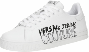 Versace Jeans Couture Nízke tenisky 'FONDO COURT 88'  čierna / biela
