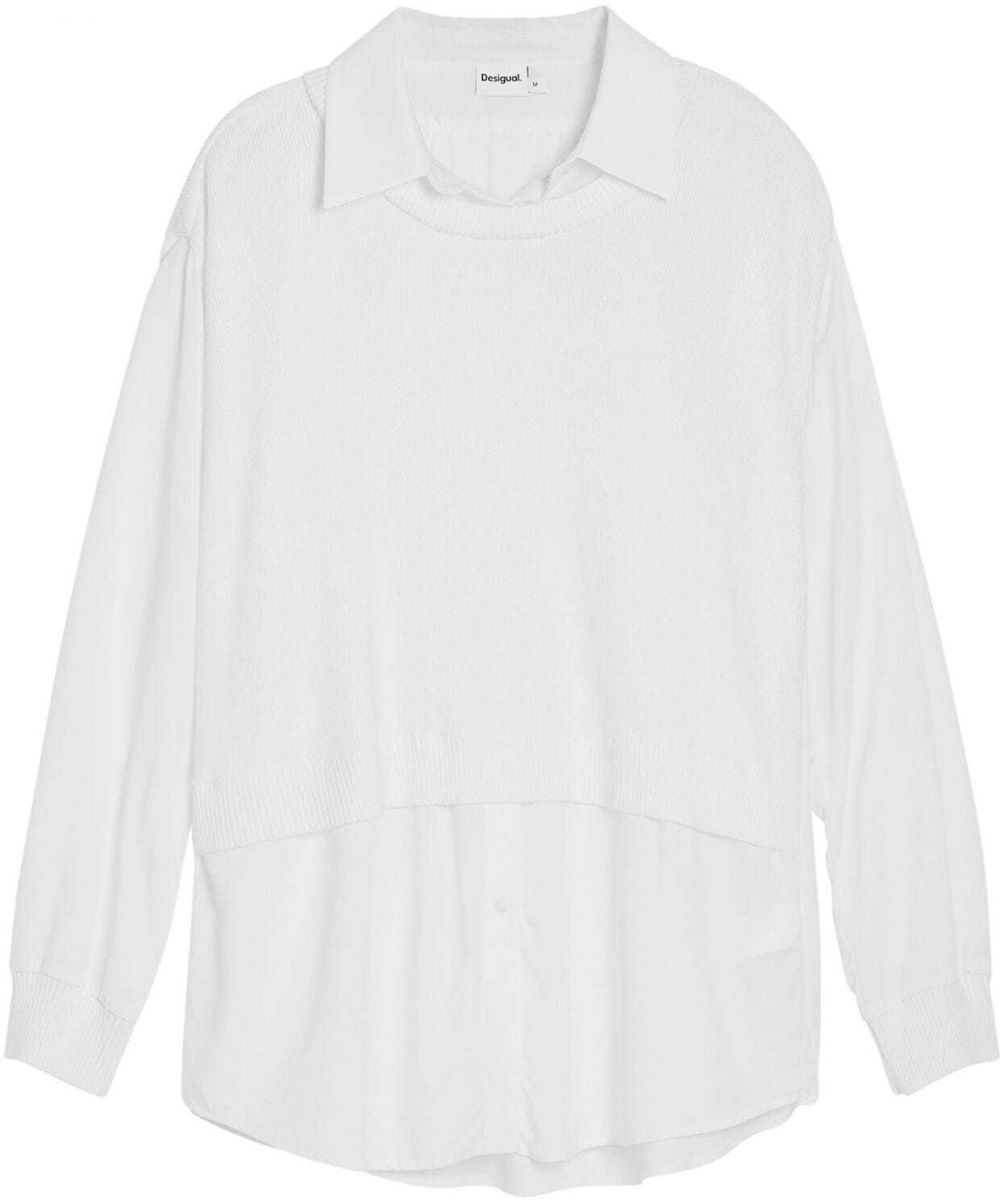 Desigual Tričko '2-in-1'  biela