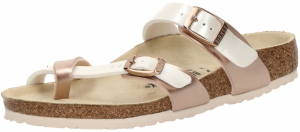 BIRKENSTOCK Sandále 'Mayari'  púdrová / perlovo biela