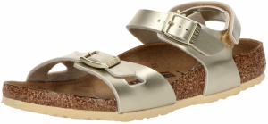 BIRKENSTOCK Otvorená obuv 'Rio'  zlatá