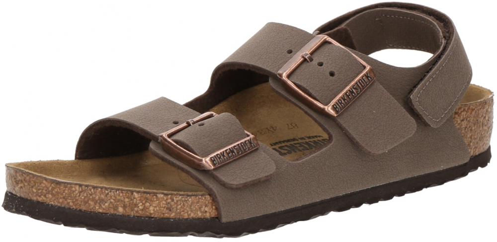BIRKENSTOCK Otvorená obuv 'Milano'  mokka
