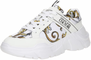 Versace Jeans Couture Nízke tenisky 'FONDO SPEEDTRACK'  zlatá žltá / šafránová / čierna / biela