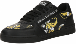 Versace Jeans Couture Nízke tenisky 'FONDO BROOKLYN'  žltá / čierna / biela