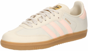 ADIDAS ORIGINALS Tenisky 'SAMBA'  pastelovo ružová / biela ako vlna