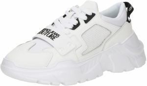Versace Jeans Couture Nízke tenisky 'FONDO SPEEDTRACK'  čierna / biela