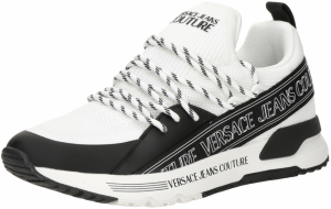 Versace Jeans Couture Nízke tenisky 'FONDO DYNAMIC'  čierna / biela