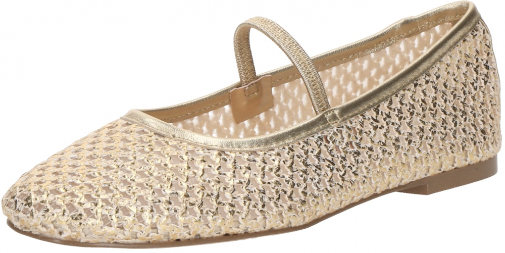 STEVE MADDEN Baleríny s ramienkom 'Majorca'  zlatá
