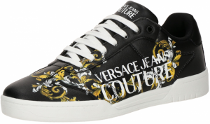Versace Jeans Couture Nízke tenisky 'FONDO BROOKLYN'  medová / čierna / biela