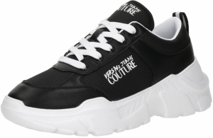 Versace Jeans Couture Nízke tenisky 'FONDO SPEEDTRACK'  čierna / biela