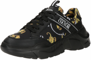 Versace Jeans Couture Nízke tenisky 'FONDO SPEEDTRACK'  žltá / čierna / biela