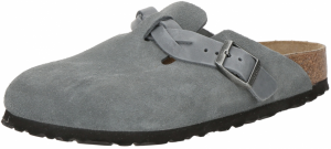 BIRKENSTOCK Šľapky 'Boston'  sivá