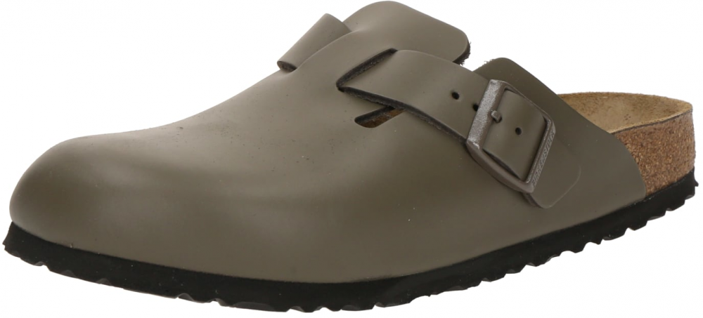 BIRKENSTOCK Šľapky 'Boston'  tmavošedá