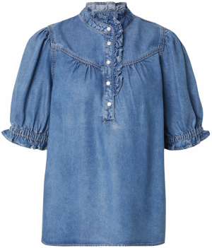 Suncoo Blúzka 'LOUISE'  modrá denim