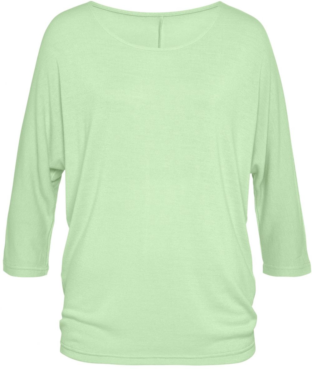 LASCANA Tričko  pastelovo zelená