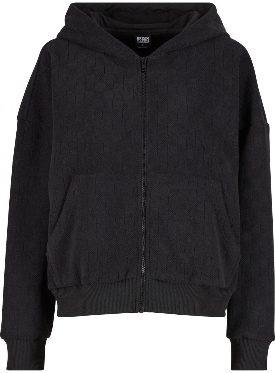 Urban Classics Tepláková bunda  čierna