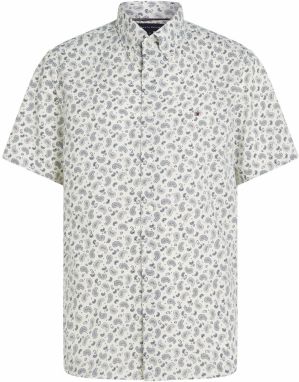 TOMMY HILFIGER Košeľa  námornícka modrá / biela