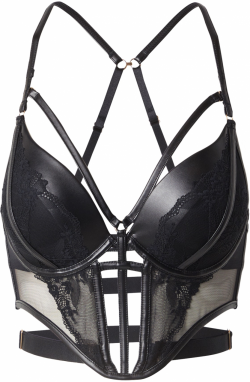 Hunkemöller Podprsenka 'Nadia'  čierna