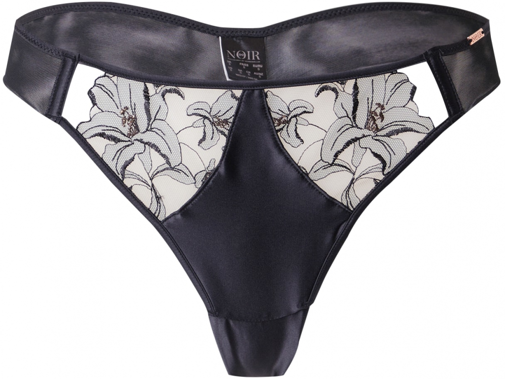 Hunkemöller Tangá 'Anouk'  čierna