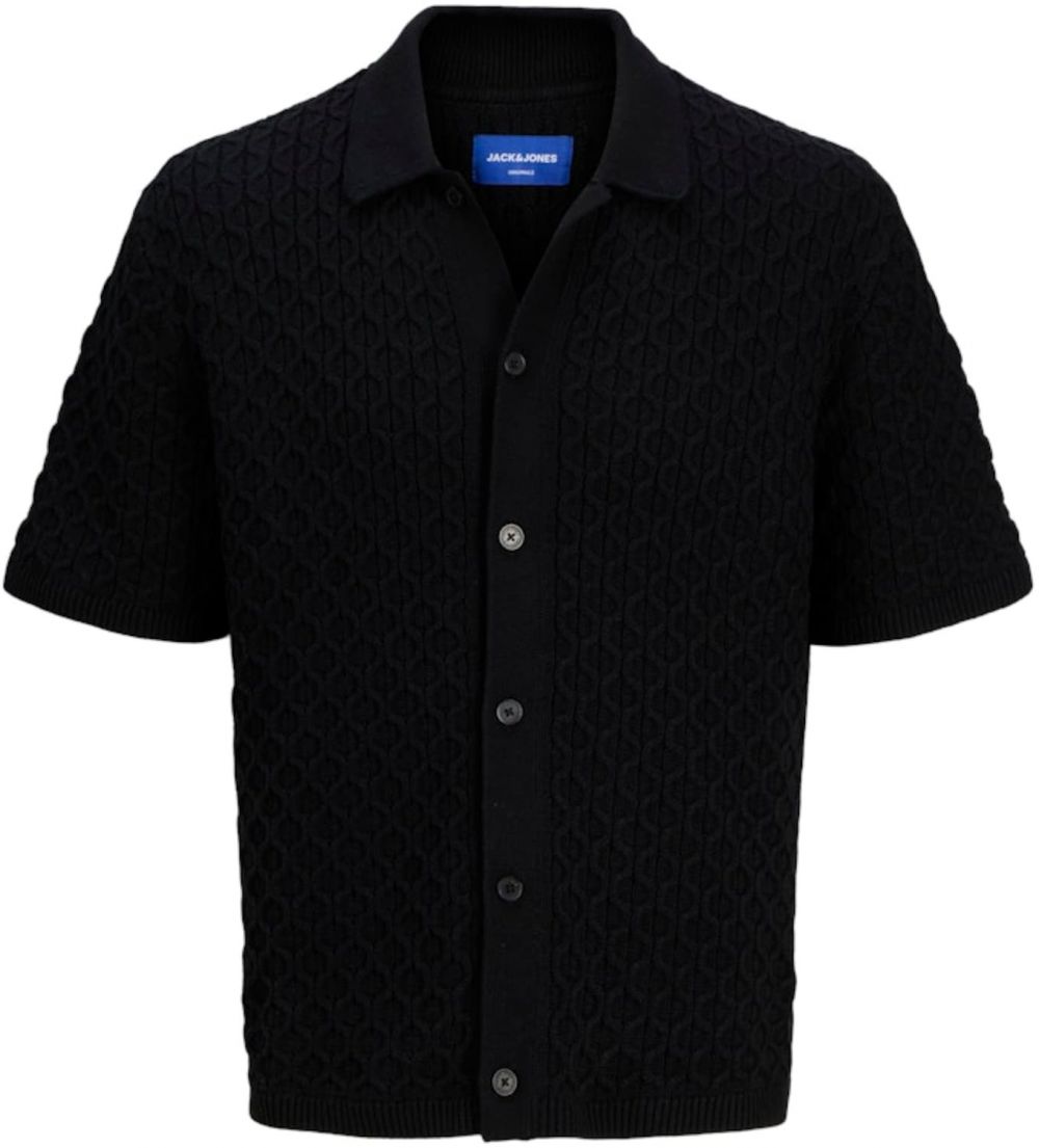 JACK & JONES Kardigán 'JORACAPULCO'  čierna