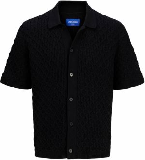 JACK & JONES Kardigán 'JORACAPULCO'  čierna