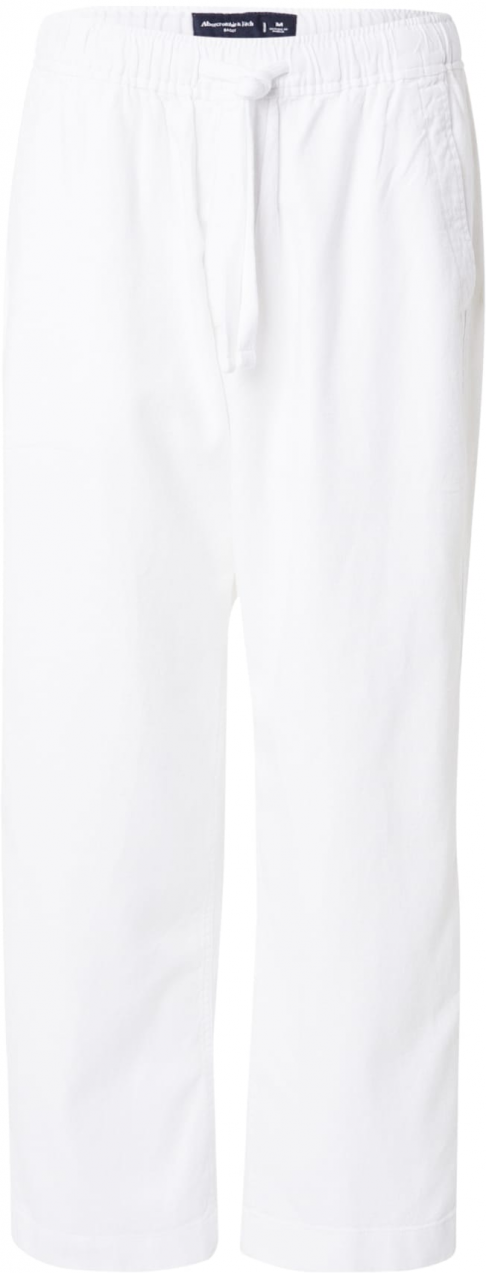 Abercrombie & Fitch Nohavice  biela