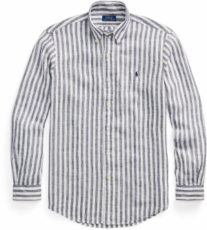 Polo Ralph Lauren Košeľa  námornícka modrá / biela