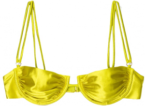Bershka Bikinový top  trávovo zelená