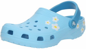 Crocs Otvorená obuv 'Classic'  svetlomodrá / žltá / biela