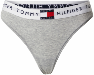 Tommy Hilfiger Underwear Tangá 'CLASSIC'  námornícka modrá / sivá melírovaná / červená / biela