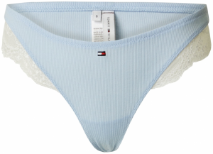 Tommy Hilfiger Underwear Tangá  svetlomodrá / biela